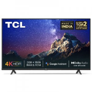 TCL 43 inch 4K Ultra HD Smart LED TV price in India