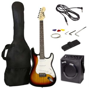 RockJam RJEG02 SK SB Electric Guitar Starter Kit