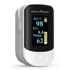 HealthSense Accu Beat FP 910 Fingertip Pulse Oximeter
