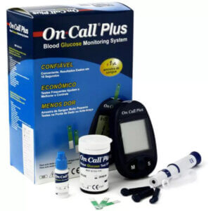 On Call Plus On Call Plus Glucomter With 25 Strips Glucometer